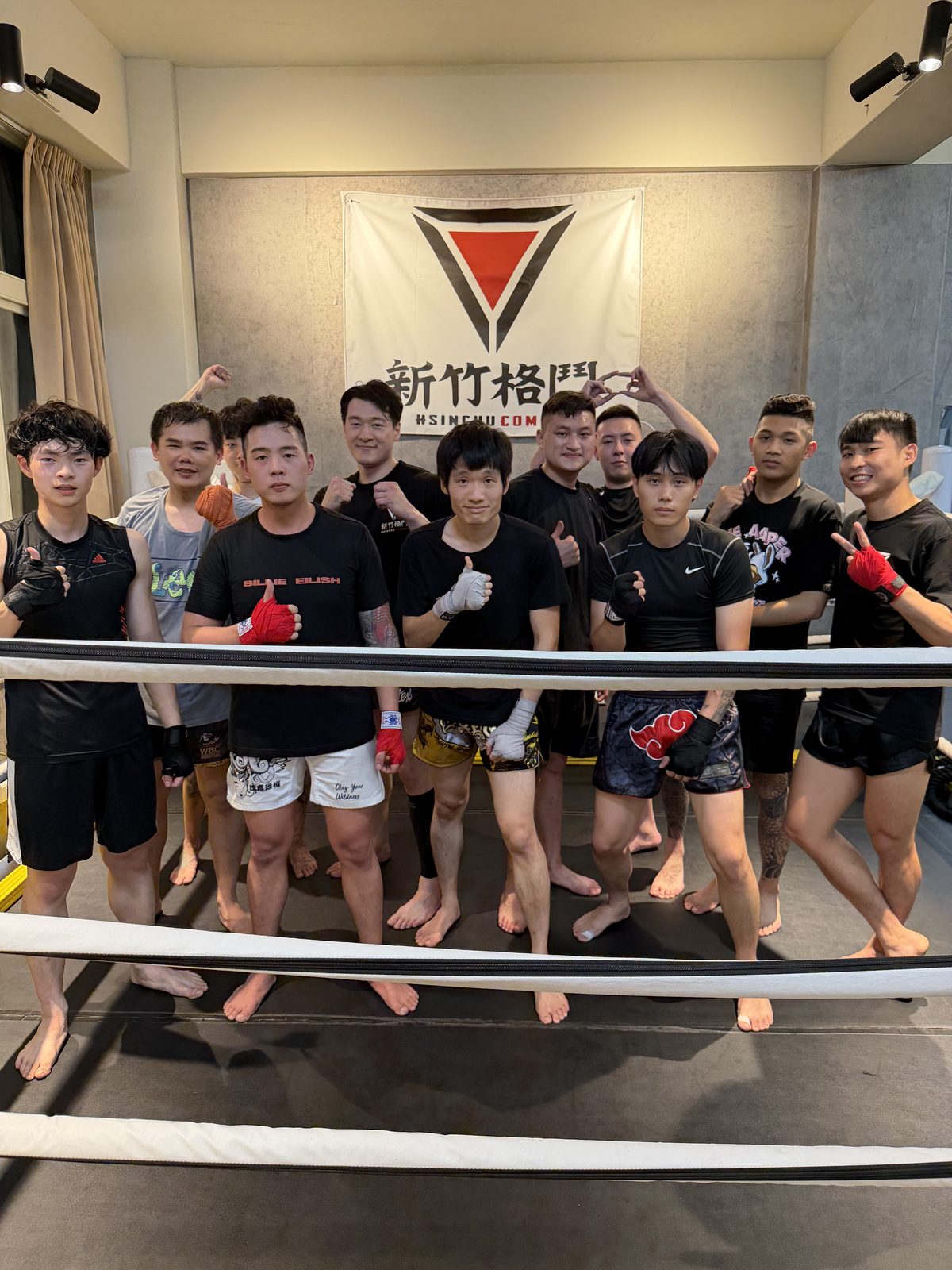 HCF 團體課全員擂台合照